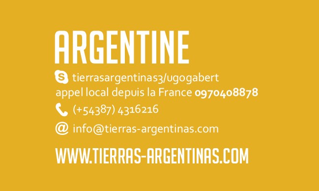 Contact agence Argentine